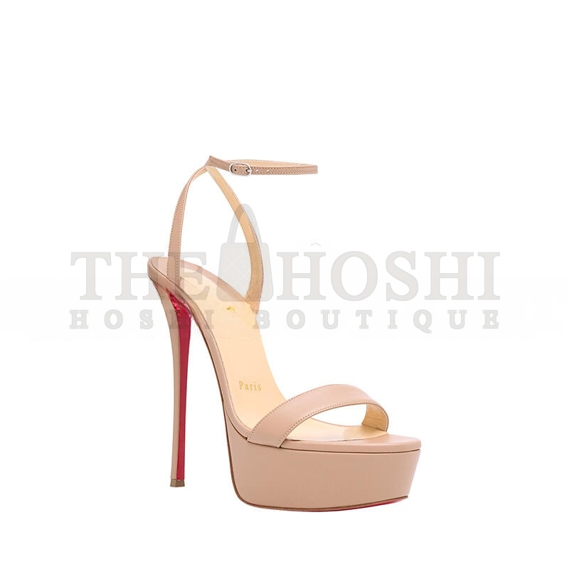 Chr1st1an LOUBOUTIN LOUBI QUEEN RED SOLE PLATFORM SANDALS Master Quality