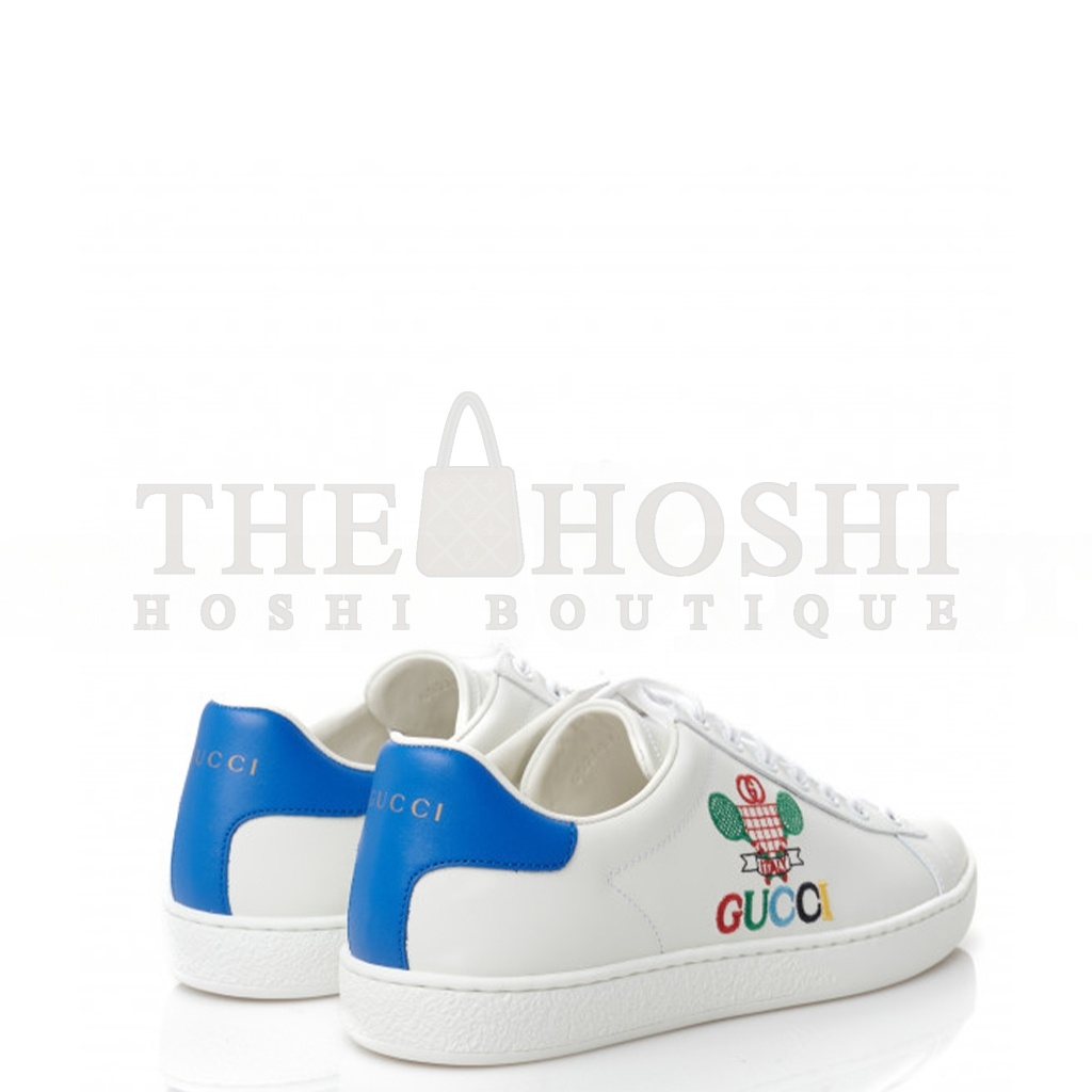 Gvc*1 CALFSKIN MIRO SOFT TENNIS EMBROIDERED WOMENS ACE SNEAKERS 602684 Master Quality