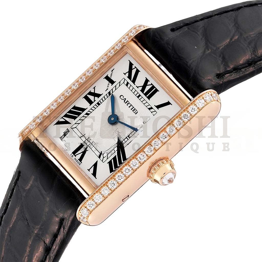 Ca*t1er TANK L0vis ROSE GOLD D1am0nd LADIES 30MM WATCH WJTA0010 Master Quality